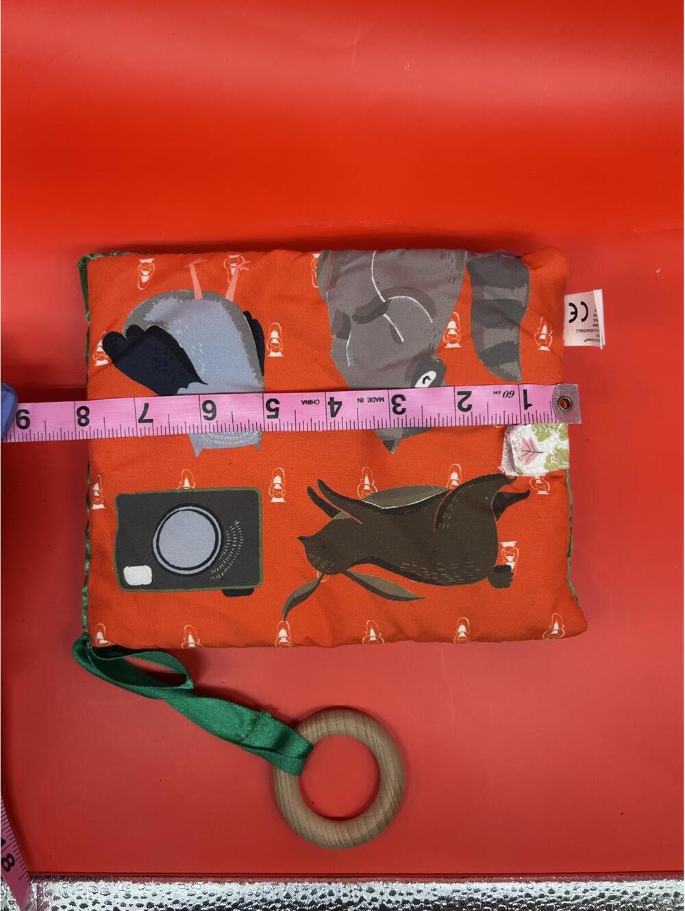 Manhattan Toy Camp Acorn Soft Photo Book – Baby Sensory Toy Album - Picture 6 of 9